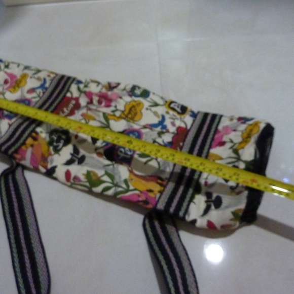 Sakroots Peace Tote Duffle Bag Over Shoulder for Yoga Mat 24''long NEW - Picture 3 of 10